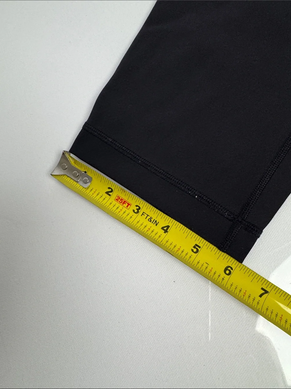 Lululemon Black Cropped Leggings Size 12 Yoga Workout Pants